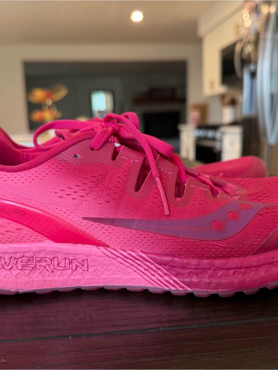 Saucony Shoes - Saucony Women's Hot Pink Running Shoes - Neon Pink Trainer